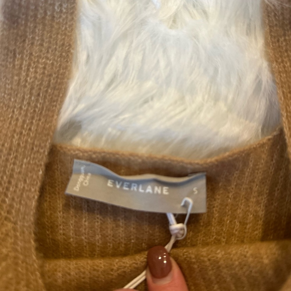 Everlane Knit Crop Top SMALL - Picture 2 of 3
